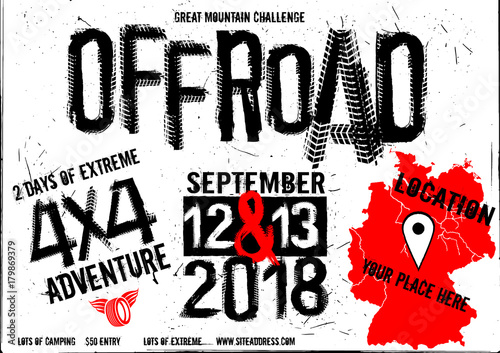 Offroad Event Poster