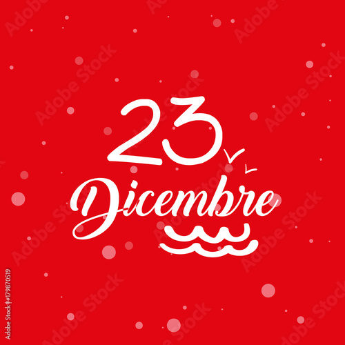 23 Dicembre
