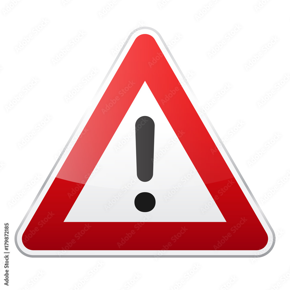 Road red sign on white background. Road traffic control.Lane usage. Regulatory sign. Stop and yield. Street. Road red sign on white background. Road traffic control.Lane usage. Regulatory sign. Stop and yield. Street.