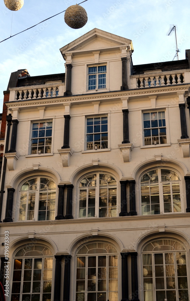 Altbaufassade in der Oxford Street