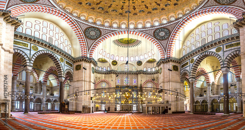 Fotografie, Obraz Sultanahmet Mosque (Blue Mosque) in Istanbul