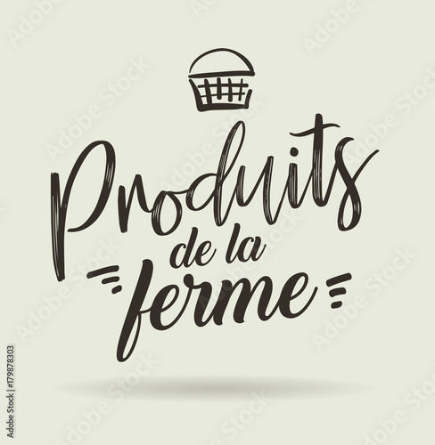 produits de la ferme