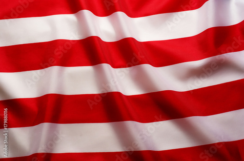 American Flag background with red and white stripes