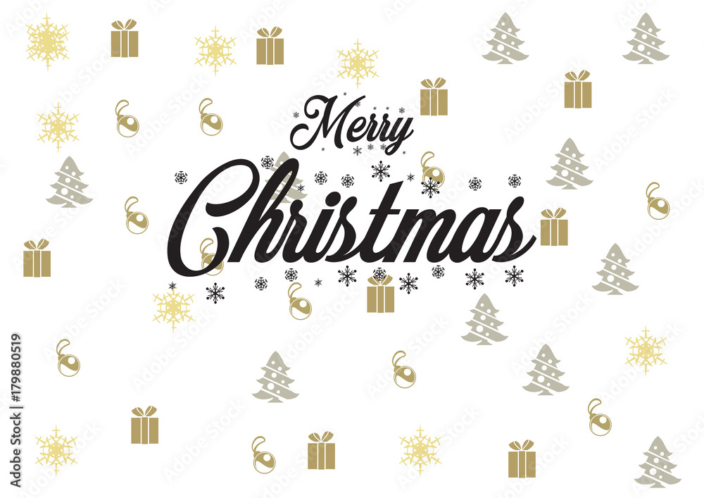 Obraz premium Merry christmas