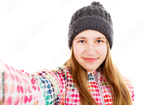 Smiling young girl