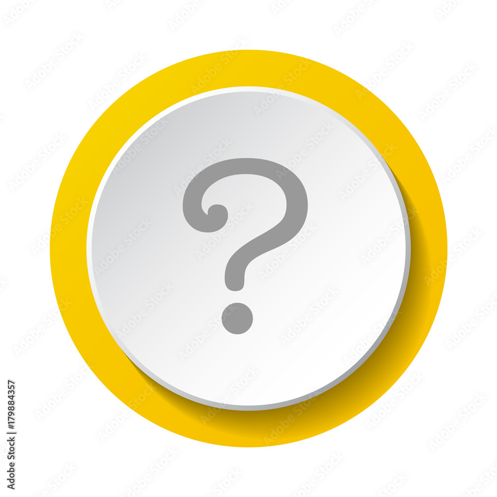Question mark - concept of 3d icon. Vector. Question mark - concept of 3d icon. Vector.