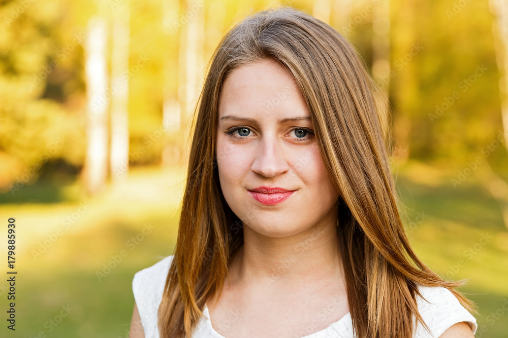 Beautiful young lady Beautiful young lady