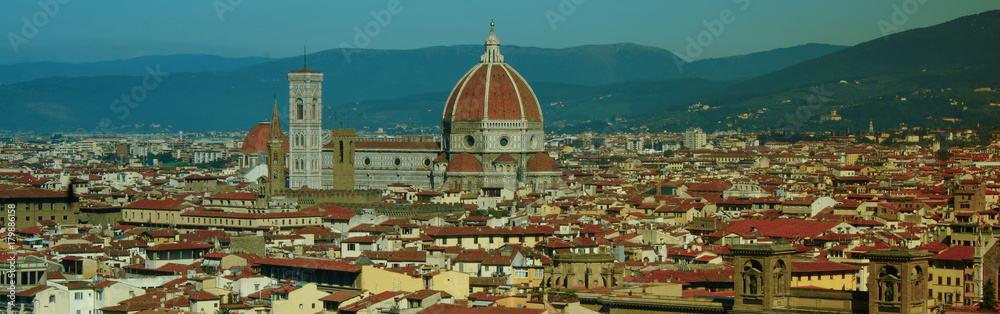 Aerial View of Florence, Italy