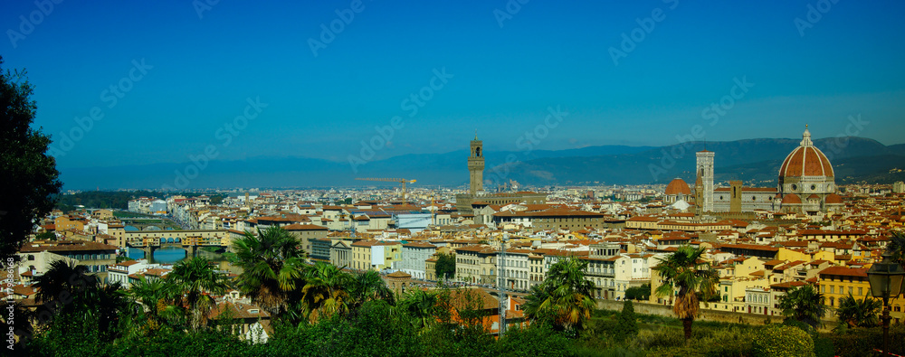 Aerial View of Florence, Italy