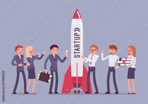 Successful startup rocket