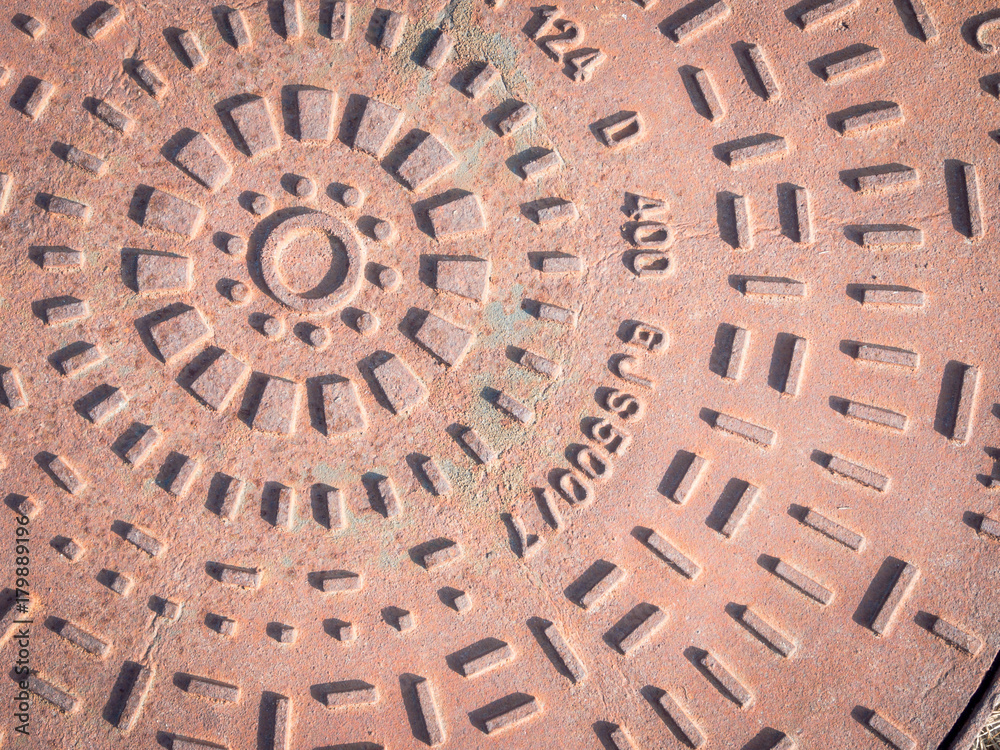 sewer cover round