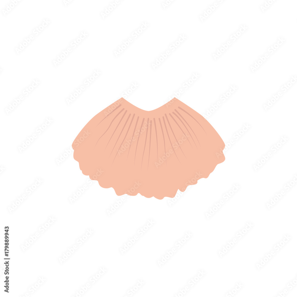 Naklejka premium Ballet accessories in flat style. Vector illustration