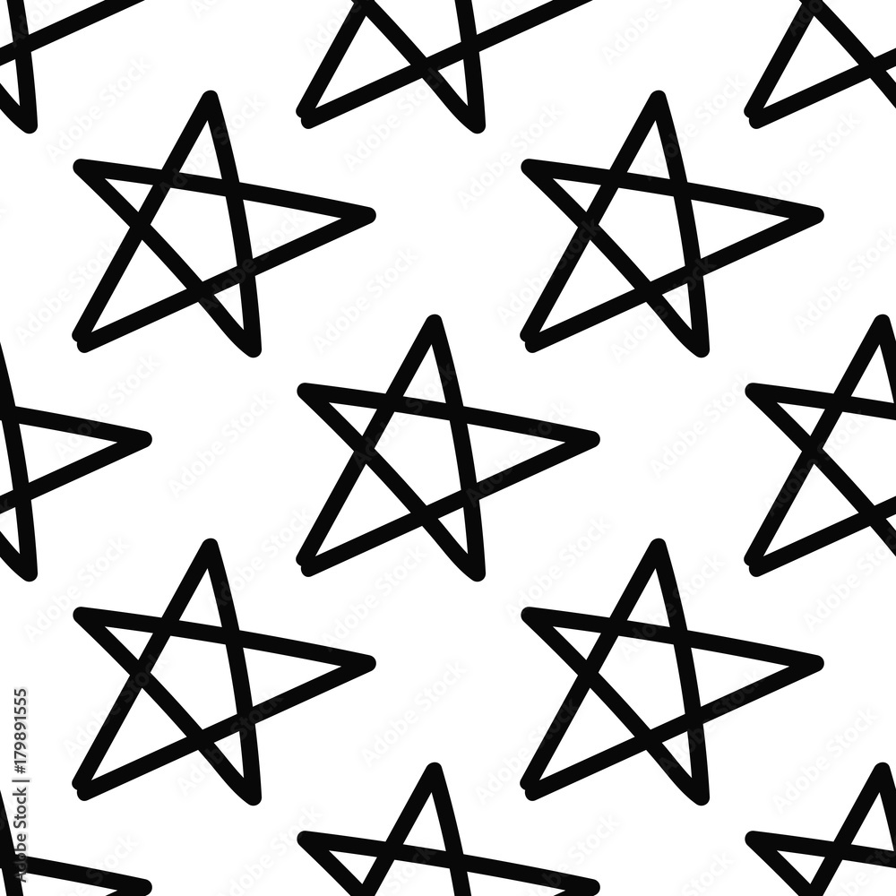 Seamless pattern in scandinavian style. Vector illustrations. Seamless pattern in scandinavian style. Vector illustrations.