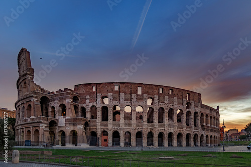sunrise at colloseum