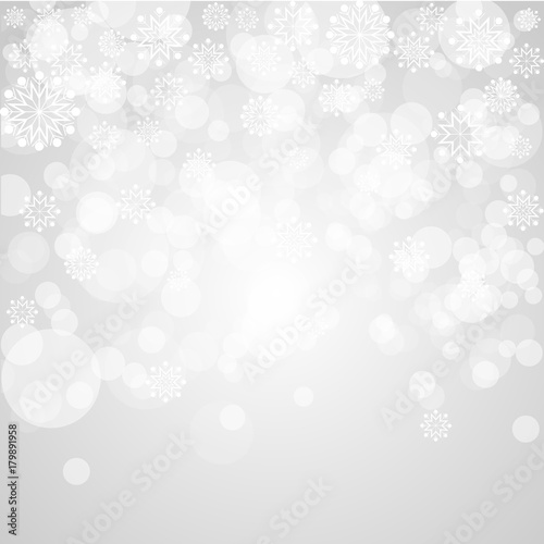 Romantic winter background