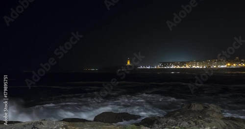 A Coruna Bay in Spain