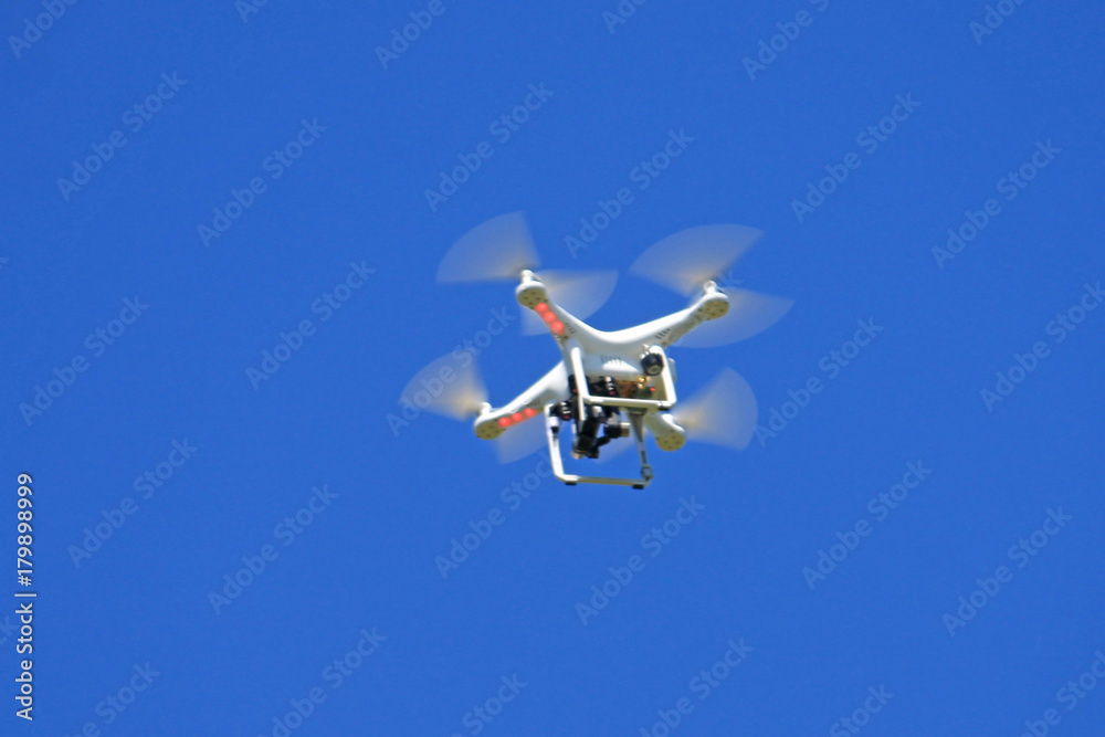 Drone flying Drone flying