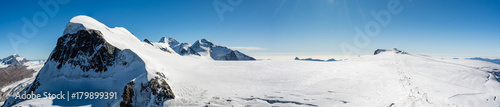 Glacier paradise ski resort near Klein Matterhorn  Switzerland