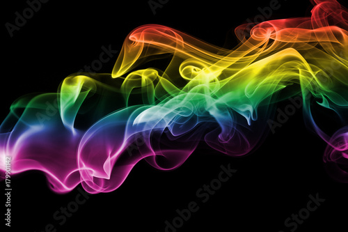 Gay smoke flag