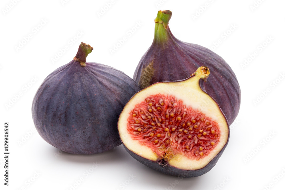 Fruits figs isolated on white background. Fruits figs isolated on white background.