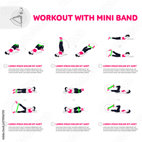 Workout with mini band