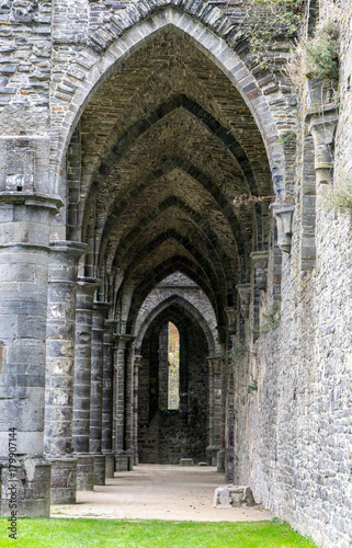 Ruins of the Cistercian Abbey of Villers  Villers-la-Ville  Walloon Brabant  Wallonia  Belgium