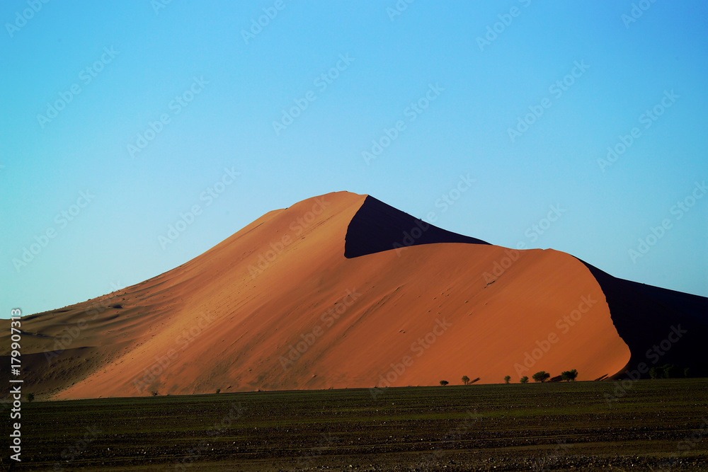 Sossusvlei, Dünen, Höhe von 200 Meter, zu den größten Sanddünen der Welt, Düne 
