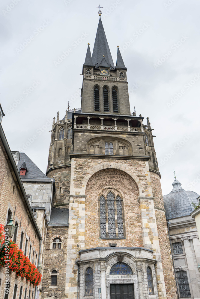 Aachen Chatedral in Aachen, North Rhine Westphalia, Germany