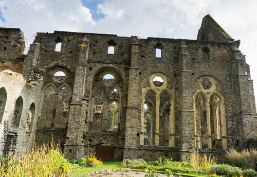 Ruins of the Cistercian Abbey of Villers, Villers-la-Ville, Walloon Brabant, Wallonia, Belgium photo