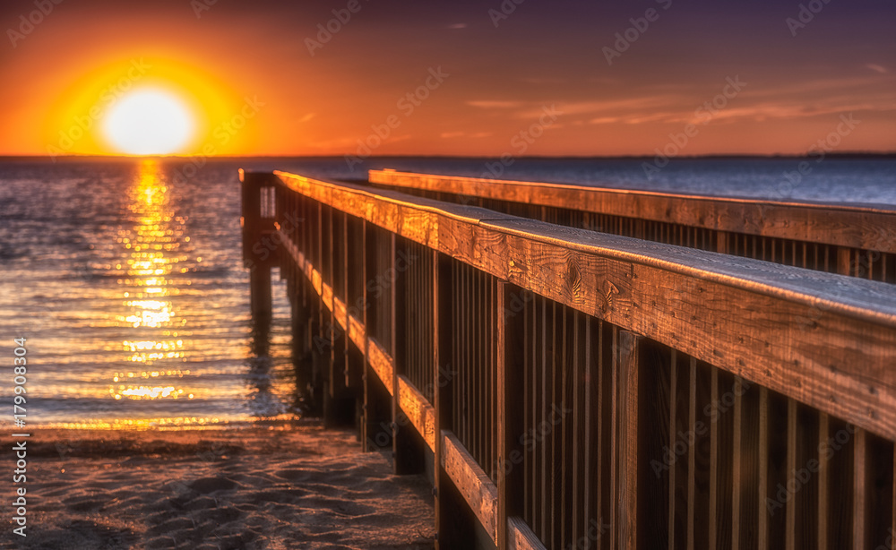 Obraz premium River Sunset