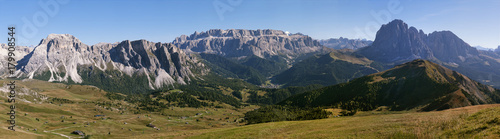 Dolomite Alps, panoramic landscape