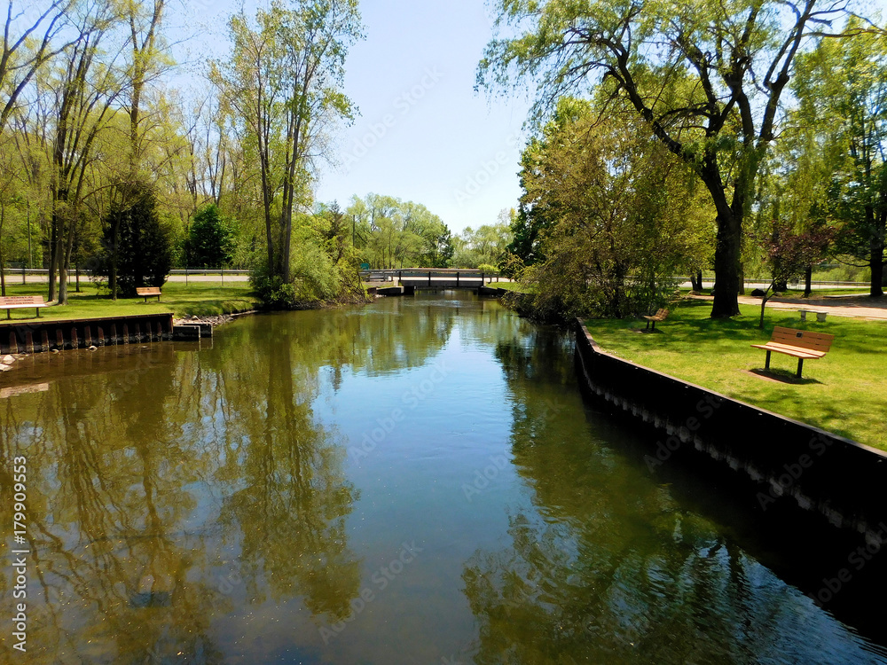 Alongside the Creek