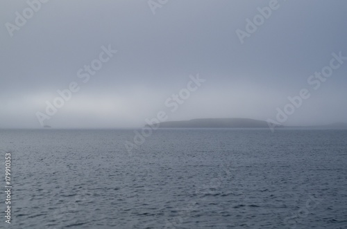 The Barents Sea in the fog
