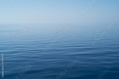 Plain sea back ground