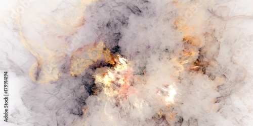 Fractal Alien Asperatus Cloud Storm - Fractal Art © kseniyaomega