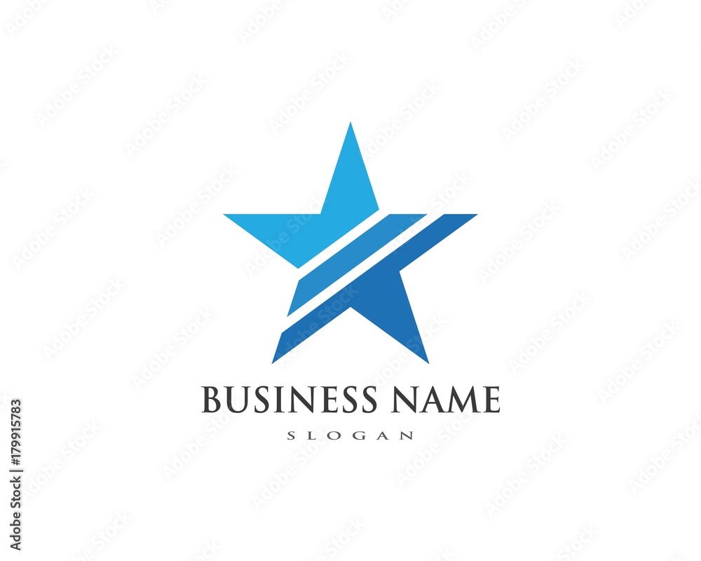 Star Logo Template vector icon Star Logo Template vector icon
