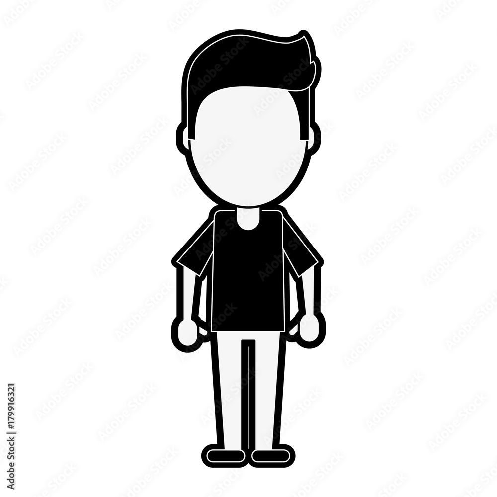 Young man avatar icon vector illustration graphic design Young man avatar icon vector illustration graphic design