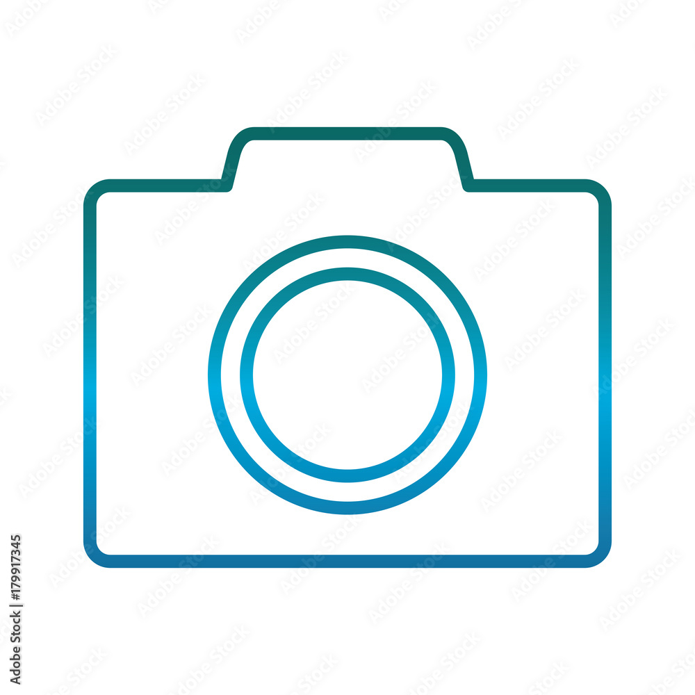 camera Icon over white background vector illustration camera Icon over white background vector illustration