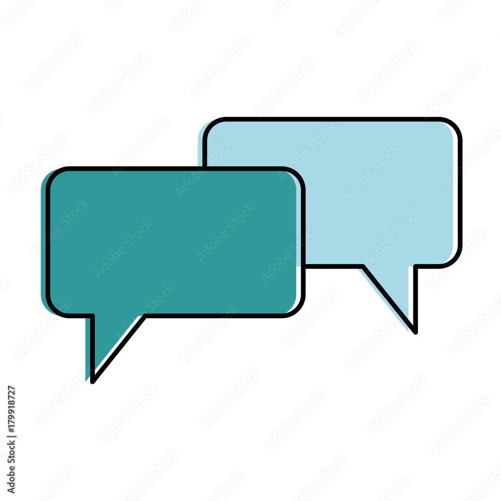 speech bubbles isolated icon speech bubbles isolated icon