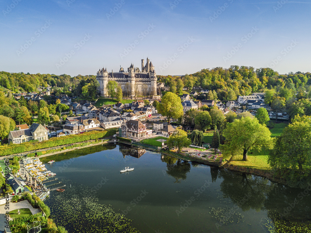 Amazing castle in Pierrefonds, France