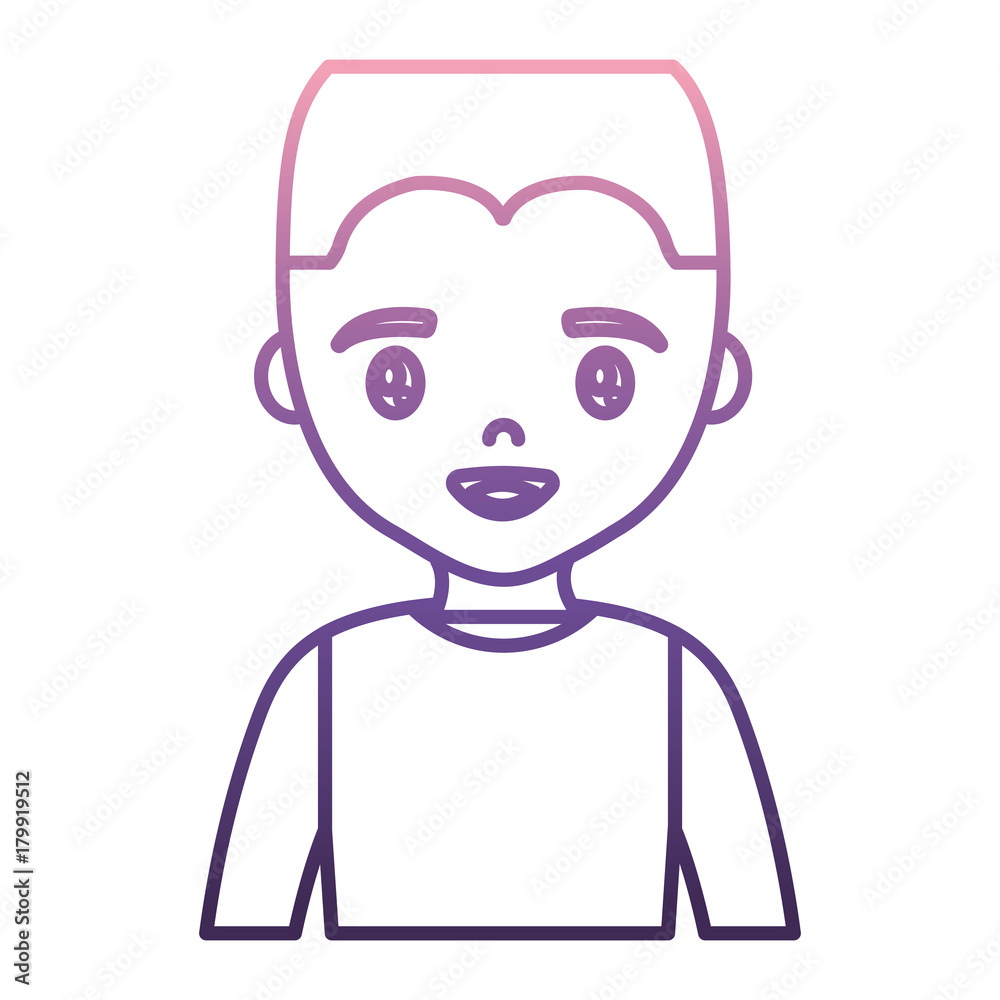 young man icon over white background vector illustration young man icon over white background vector illustration