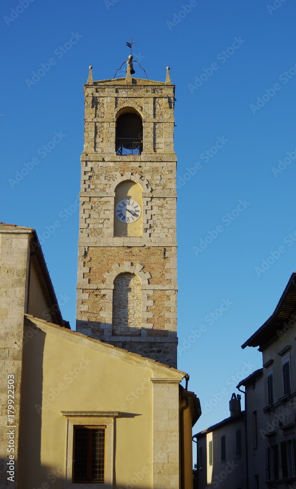 The church of San Casciano dei Bagni,