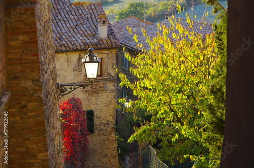 Obraz na płótnie Autumn in the Tuscany countryside w salonie