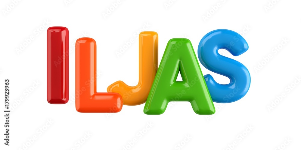 Bubbletext Name Iljas Bubbletext Name Iljas