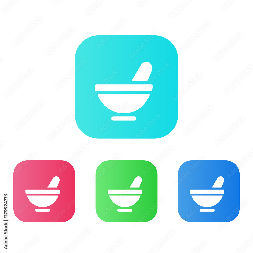 Four Colors - Flat App Icons Four Colors - Flat App Icons