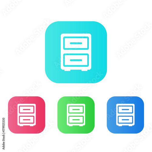 Four Colors - Flat App Icons