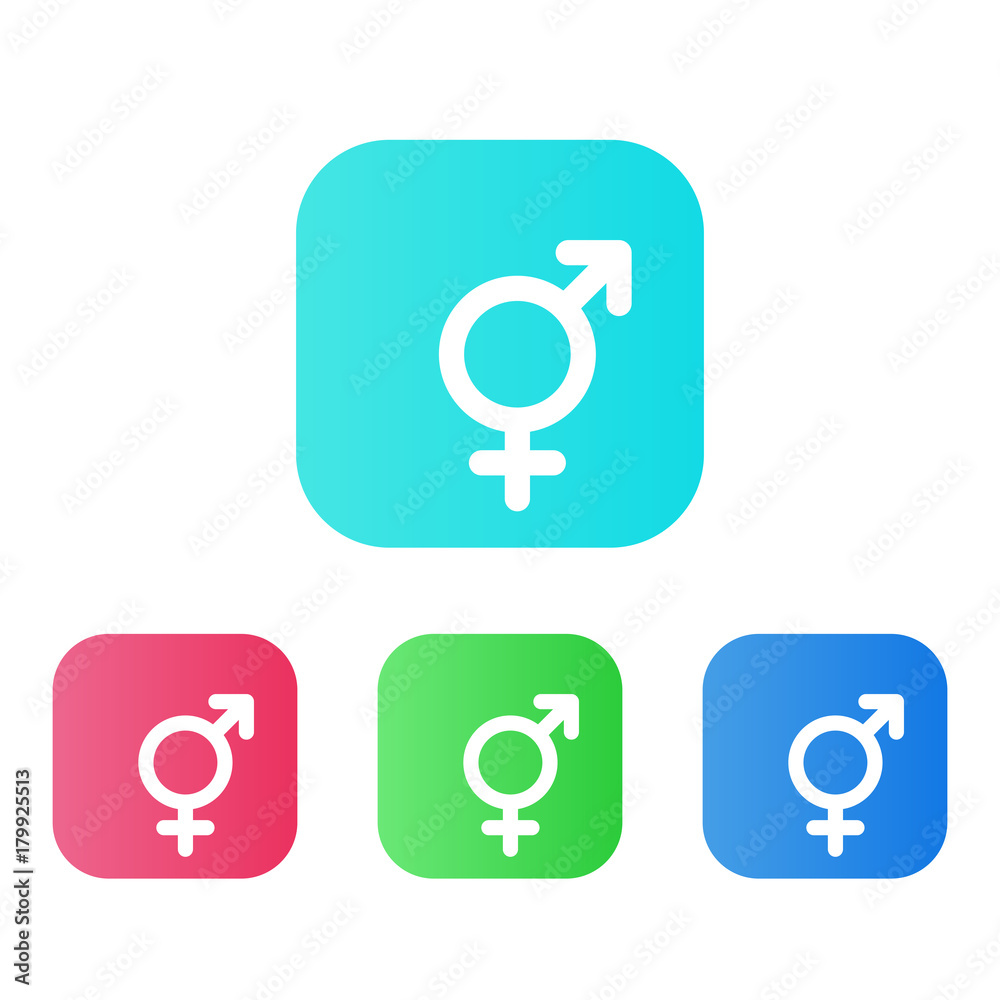 Four Colors - Flat App Icons Four Colors - Flat App Icons