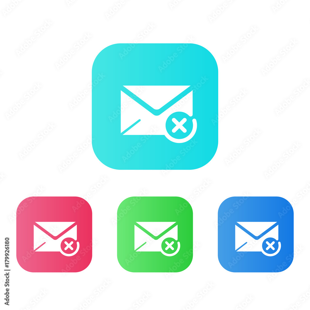 Four Colors - Flat App Icons Four Colors - Flat App Icons