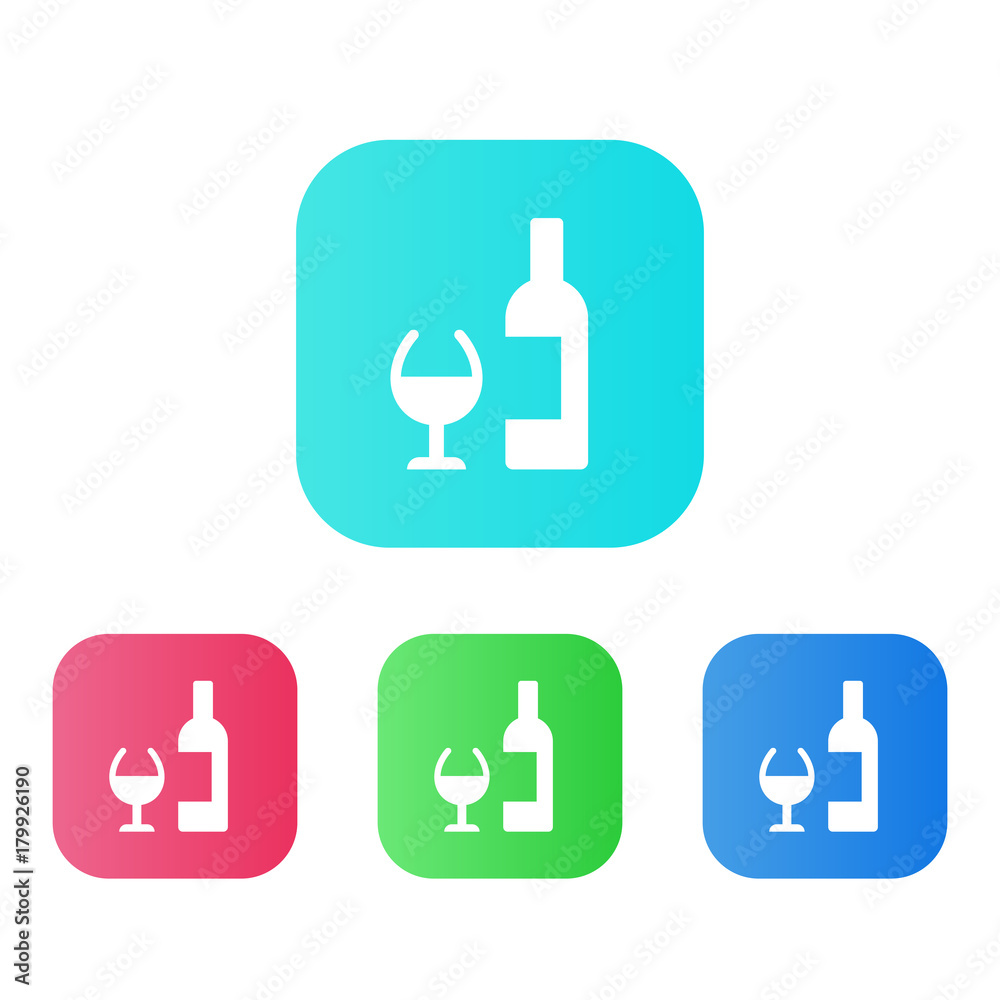 Four Colors - Flat App Icons Four Colors - Flat App Icons