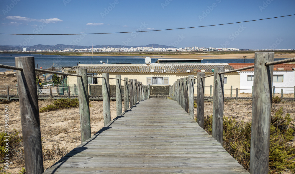 Fototapeta premium Plaża Faro, Portugalia